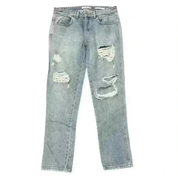 Guess Jeans Distressed Boy Fit Size 27 - Picture 1 of 6